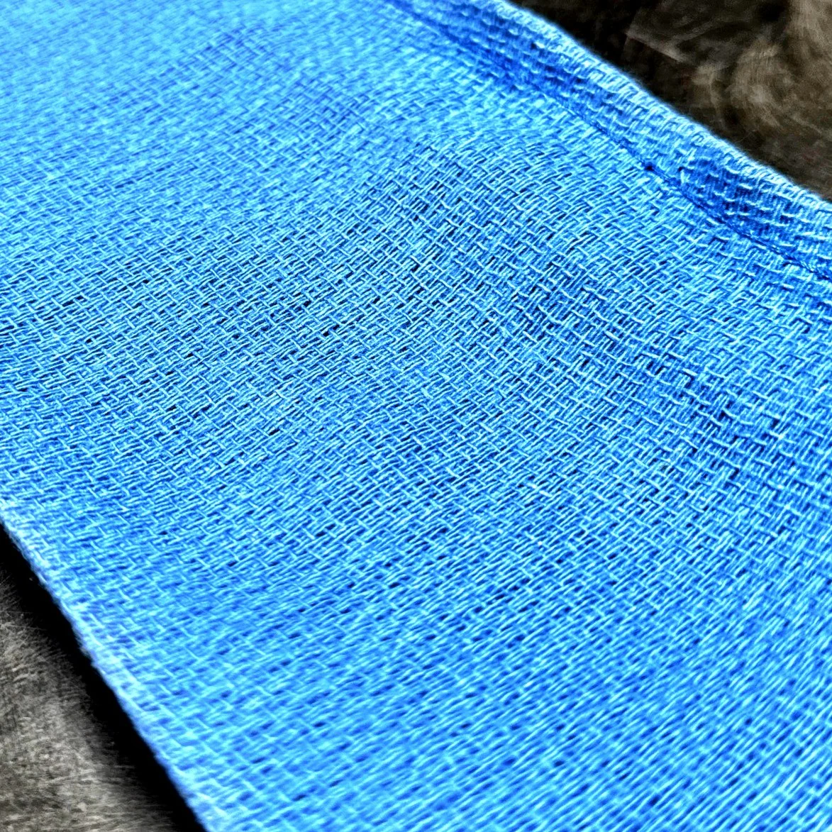BLUE SURGICAL TOWEL (WAFFLE KNIT) LINT FREE (EACH) - Victorias Cleaning and Janitor