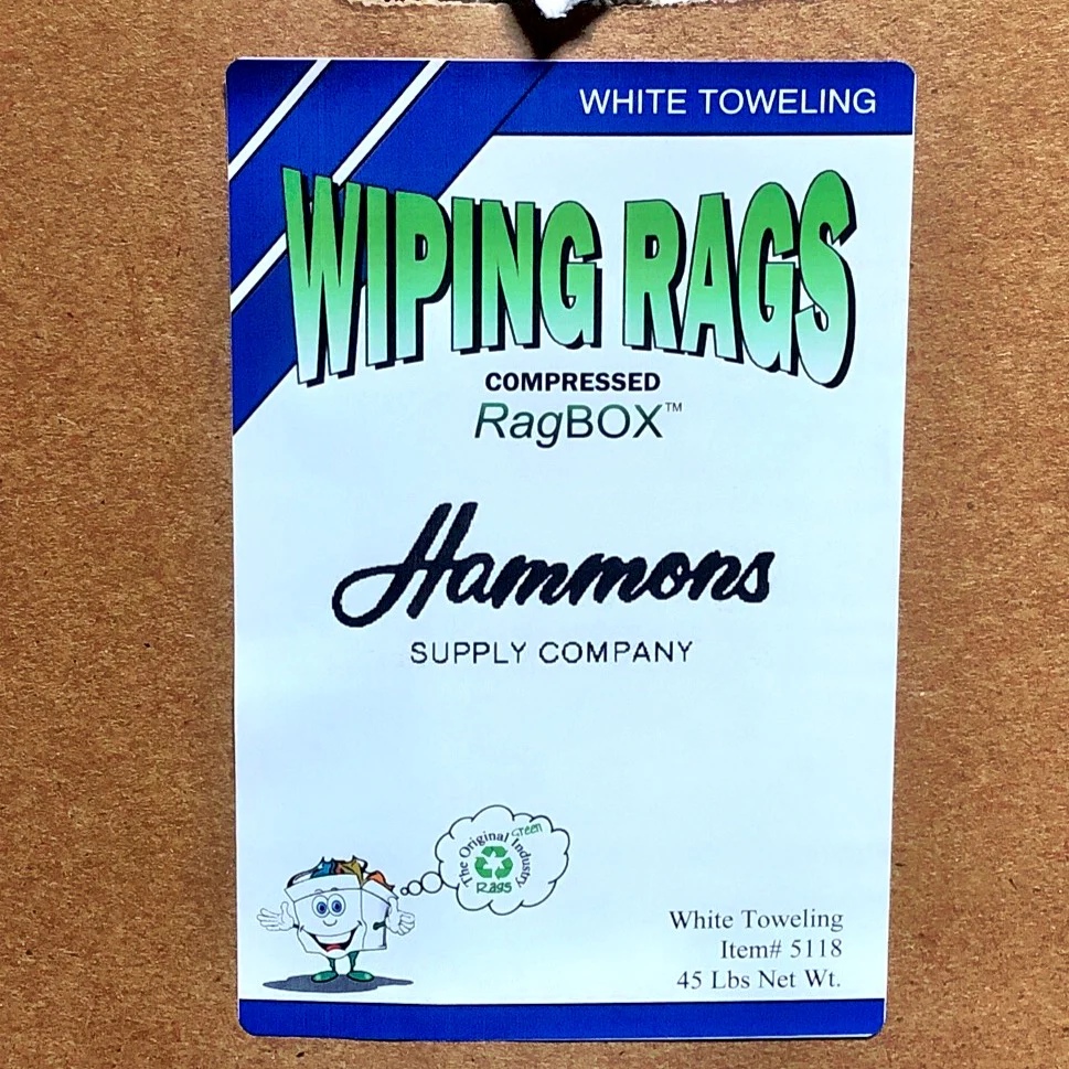 TERRY RAGS 45#/CS - Victorias Cleaning and Janitor